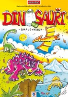 Omalovánky A4 - grafomotorická - Dinosauři - BO769
