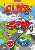 Omalovánky A4 - grafomotorická - Auta - BO770