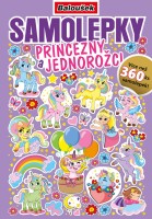 Samolepkový sešit A5 - Princezny a jednorožci - BOSS005
