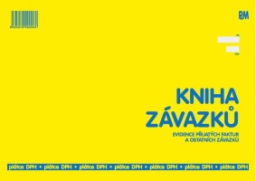 Kniha závazků plátce A4 - 6 