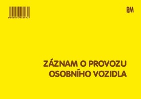 Záznam o provozu os. vozidla - 971