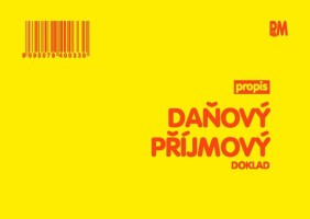 Příjmový daňový doklad propisovací A6 - 33