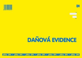 Daňová evidence plátce A4 - 1