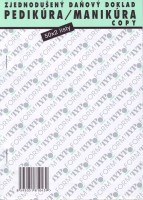 Pedikérský blok číslovaný 50x2 - 1151
