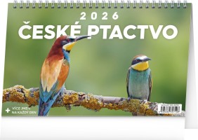 Stolní kalendář 2026 - České ptactvo - PGS-35710
