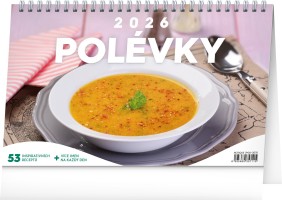 Stolní kalendář 2026 - Polévky - PGS-35711


