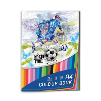 Blok barevných papírů A4 - GOAL TIME - 1703-0413