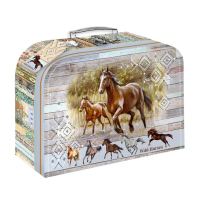 Školní kufřík 35 cm - Wild horses  - 1736-0414