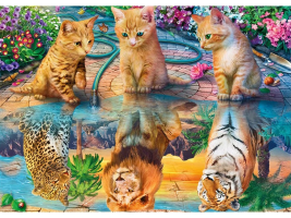 Diamantový obrázek - Zrcadlení - 30 x 40 cm - 1004873