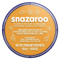 Barva na obličej Snazaroo - oranžová - 18 ml - 244