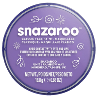 Barva na obličej Snazaroo - fialová - 18 ml - 877