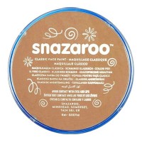 Barva na obličej Snazaroo - sv. hnědá - 18 ml - 910