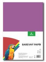 Barevné papíry A3 - 60 listů