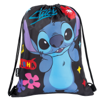Sáček na přezůvky - STITCH Black Aloha