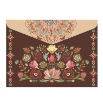 Desky s drukem A4 - Floral scape - 1650-0389