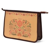 Obálka se zipem A4+ - Floral scape - 1662-0389