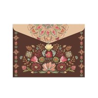 Desky s drukem A5 - Floral scape - 1647-0389