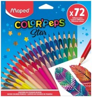 Pastelky MAPED Color'Peps Star - 72 ks - 9832072
