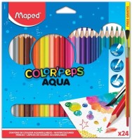 Pastelky MAPED Color'Peps Aqua - 24 ks - 0086/9836013