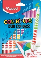 Oboustranné fixy MAPED Color'Peps Duo - 10 ks - 9847010