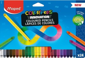 Pastelky MAPED Color'Peps Infinity - 24 barev - 0086/9861601