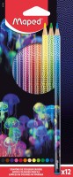 Pastelky MAPED Deepsea Paradise - 12 barev