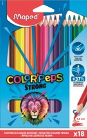 Pastelky MAPED Color'Peps Strong - 18 barev - 0086/9862718