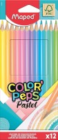 Pastelky MAPED Color'Peps Pastel - 12 barev - 0086/9832069