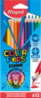Pastelky MAPED Color'Peps Strong - 12 ks - 0086/9862712