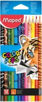 Pastelky MAPED Color'Peps Animals - 12 ks - 0086/9832212