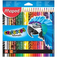 Pastelky MAPED Color'Peps Animals - 24 ks - 0086/9832224