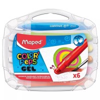 Gelové pastelky MAPED Color'Peps Gel - 6 ks - 0085/9836306