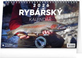 Stolní kalendář 2026 - Rybářský - PGS-35709

