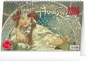 Stolní kalendář 2026 - Alfons Mucha - PGS-35315