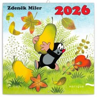 Poznámkový kalendář 2026 - Krteček - PGP-35182