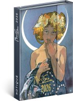 Týdenní magnetický diář 2026 - Alfons Mucha - PGD-35561-V
