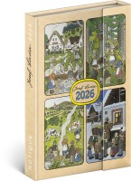 Týdenní magnetický diář 2026 - Josef Lada - PGD-35570-V