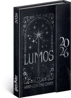 Týdenní magnetický diář 2026 - Harry Potter - Lumos - PGD-35571-V