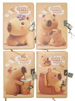 Bloček Capybara B6 - linkovaný - 80 listů - PK59-19