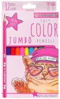 Trojhranné pastelky JUMBO - 12 ks - PK2-34