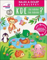 Najdi a dolep - Kde žijí zvířátka - 5478001