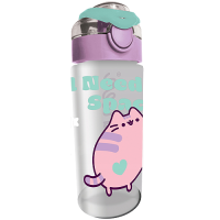 Lahev na pití 500 ml - PUSHEEN - fialová