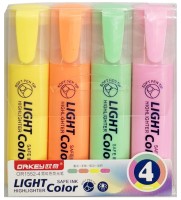 Zvýrazňovače - pastel - 4 ks - PK4-13