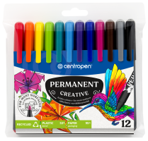 Popisovače Centropen Creative - 12 ks - 2896/12