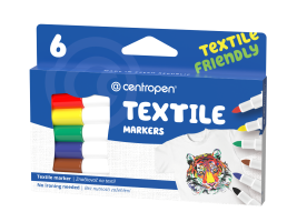Sada značkovačů na textil - 6 ks - 2739/6