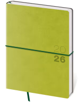 Týdenní diář B6 - Flexio - zelená - DFO433-4-26
 Týdenní diář B6 - Flexio - zelená - DFO433-4-26