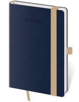 Týdenní diář kapesní - Flexies - tm. modrá - DF436-11-26
 Týdenní diář kapesní - Flexies - tm. modrá - DF436-11-26