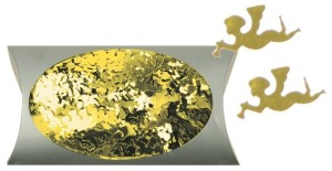 Konfety v krabičce - zlatí andělé - 20 g - 1974-02