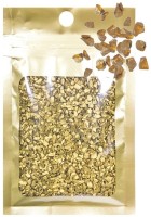 Dekorační skleněné kamínky - zlaté - 40 g - 2825