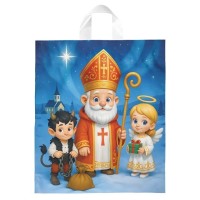 Mikulášská igelitová taška XL - vzor 22 - 5252930